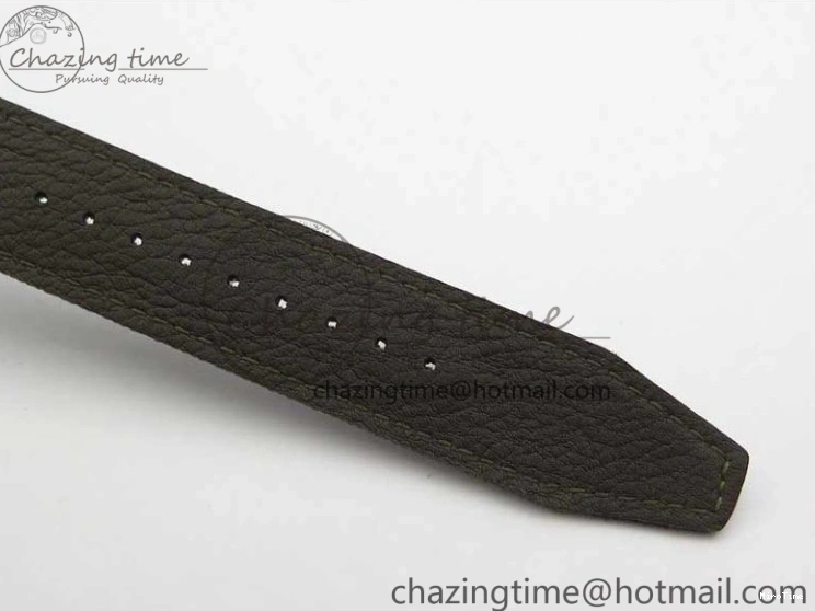 MIROTIME 0325 Fashionable Pilot IW326801 SS MK 1:1 Best Edition Black Dial on Green Nylon Strap MIYOTA 7122